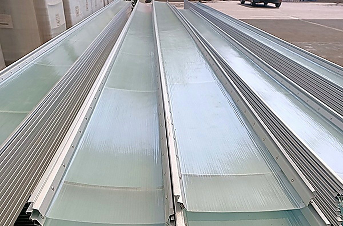 Custom-profile FRP sheets